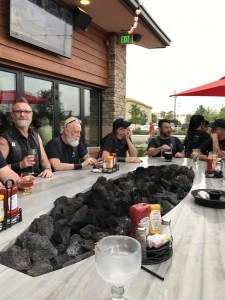 DLF Brothers were drinking before dinner starts. 2017